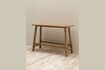 Miniature Console en bois foncé Hazor 1