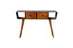 Miniature Console en bois foncé Onor 4