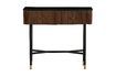 Miniature Console en bois noir Germain 1