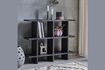 Miniature Console en bois noir Set 2