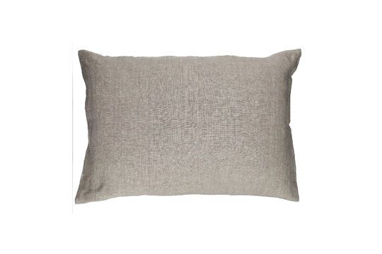 Coussin en coton beige Basics Détouré