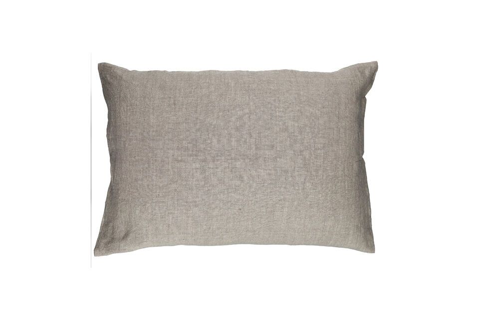 Coussin en coton beige Basics Pomax