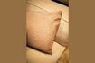 Miniature Coussin en coton beige Basics 10