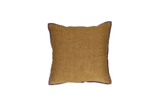 Coussin en coton camel Opposites Détouré