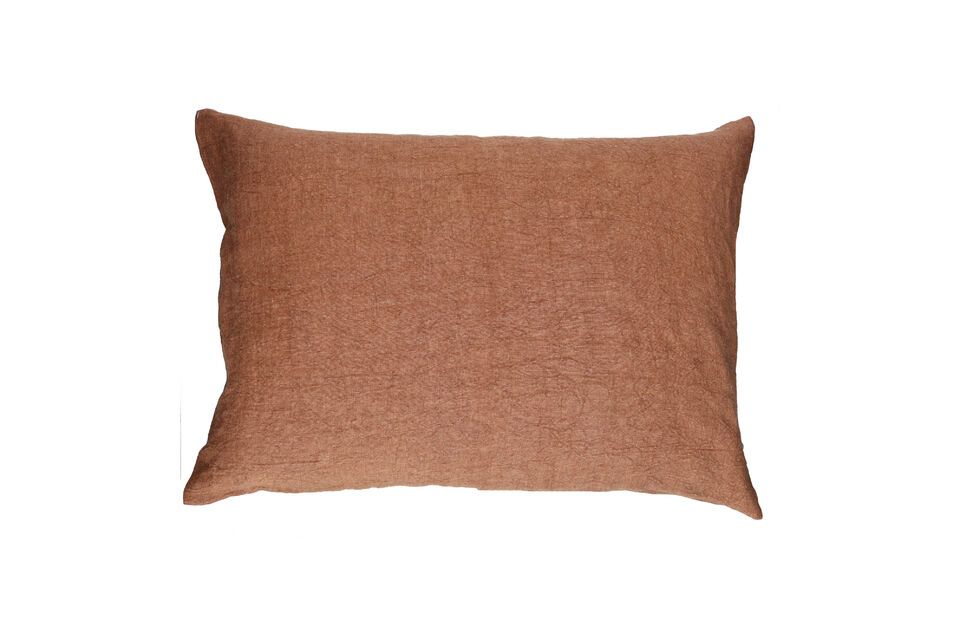 Coussin en coton cannelle Basics Pomax