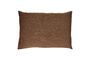 Miniature Coussin en coton chocolat Basics Détouré