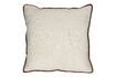 Miniature Coussin en coton ivoire Opposites 1