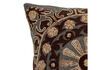 Miniature Coussin en coton marron Chinon 6