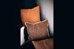 Miniature Coussin en coton marron Opposites 4