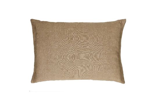 Coussin en coton ocre Basics Détouré