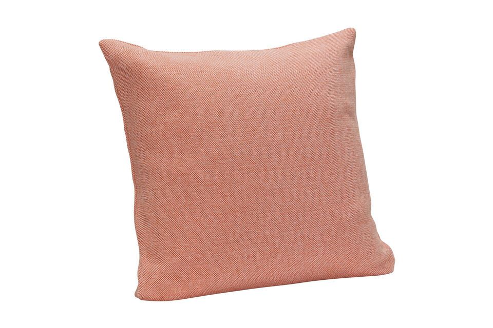 Coussin en coton rose Alive Hübsch