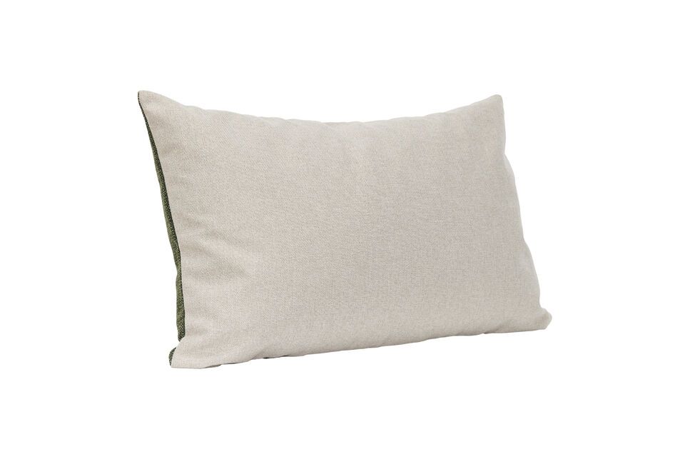 Coussin en coton vert Bliss - 9