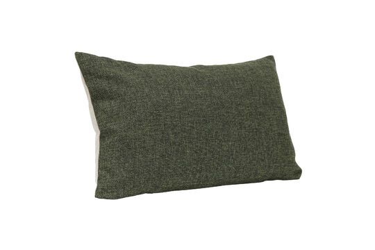 Coussin en coton vert Bliss Détouré