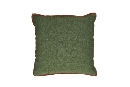 Coussin en coton vert Opposites Détouré