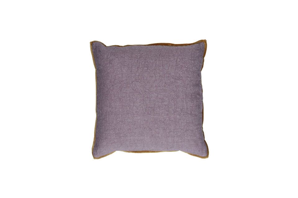 Coussin en coton violet Opposites Pomax