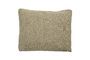 Miniature Coussin en tissu beige Fine Détouré