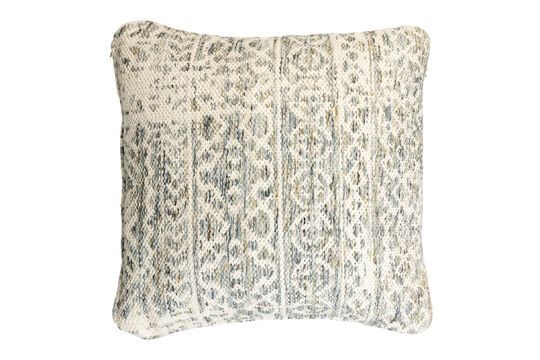 Coussin en tissu bleu 50x50 Liv