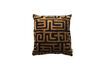 Miniature Coussin en tissu brun Lane 1