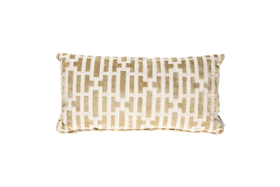 Coussin en tissu champagne 60x30 Scape Zuiver