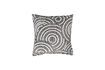 Miniature Coussin en tissu gris Rings 1