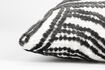 Miniature Coussin en tissu gris Rings 5