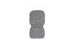 Miniature Coussin en tissu gris Vondel 1