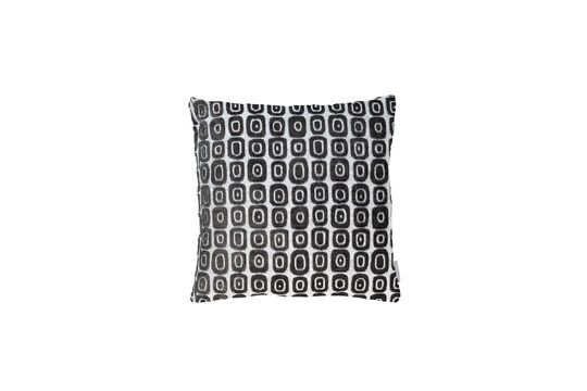 Coussin en tissu noir 45x45 Cloud Détouré