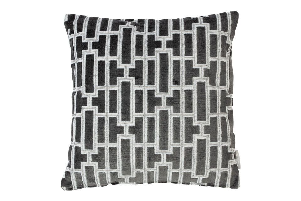 Coussin en tissu noir 45x45 Scape Zuiver