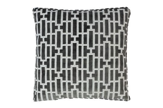 Coussin en tissu noir 55x55 Scape Détouré