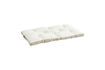 Miniature Coussin matelas en coton taupe et crème Double 1