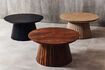 Miniature Dessus de table 2 places en bois foncé Woody 7