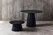 Miniature Dessus de table 2 places en bois noir Woody 8