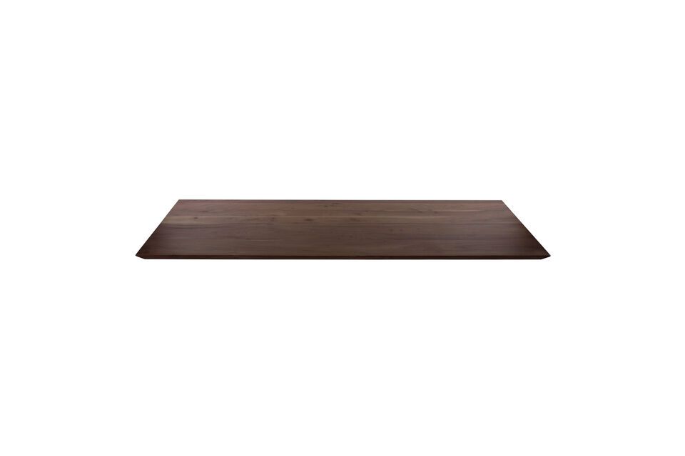 Dessus de table 8 places en bois foncé Woody Pomax