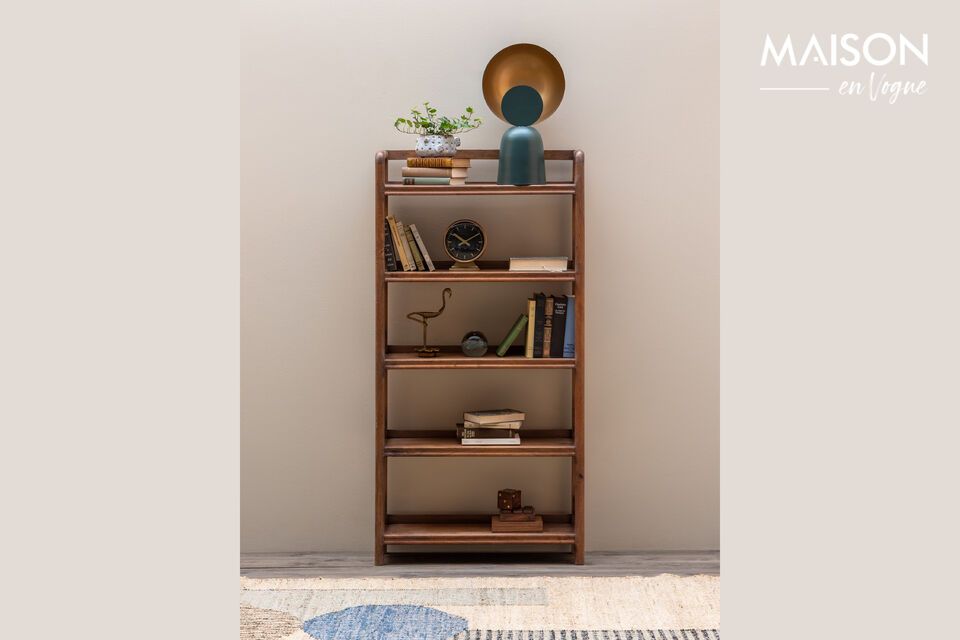 Etagère en bois foncé Maltese Chehoma