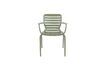 Miniature Fauteuil en aluminium vert Vondel 5