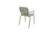 Miniature Fauteuil en aluminium vert Vondel 7