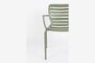 Miniature Fauteuil en aluminium vert Vondel 9