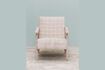 Miniature Fauteuil en bois blanc Marsan 4