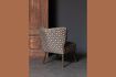 Miniature Fauteuil en bois brun Pisco 4