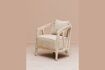 Miniature Fauteuil en bois clair Hisséo 1