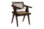 Miniature Fauteuil en bois foncé Rosalia Détouré