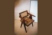 Miniature Fauteuil en bois foncé Rosalia 5