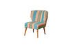 Miniature Fauteuil en bois multicolore Indiana 6