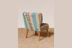 Miniature Fauteuil en bois multicolore Indiana 3