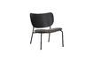 Miniature Fauteuil en bois noir Longa 3