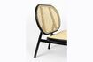 Miniature Fauteuil en bois noir Spike 6