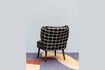 Miniature Fauteuil en bois noir Waka 5