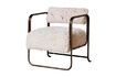 Miniature Fauteuil en coton blanc Miro 7