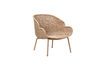 Miniature Fauteuil en osier clair H apur 1