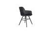 Miniature Fauteuil en plastique noir Albert Kuip 1